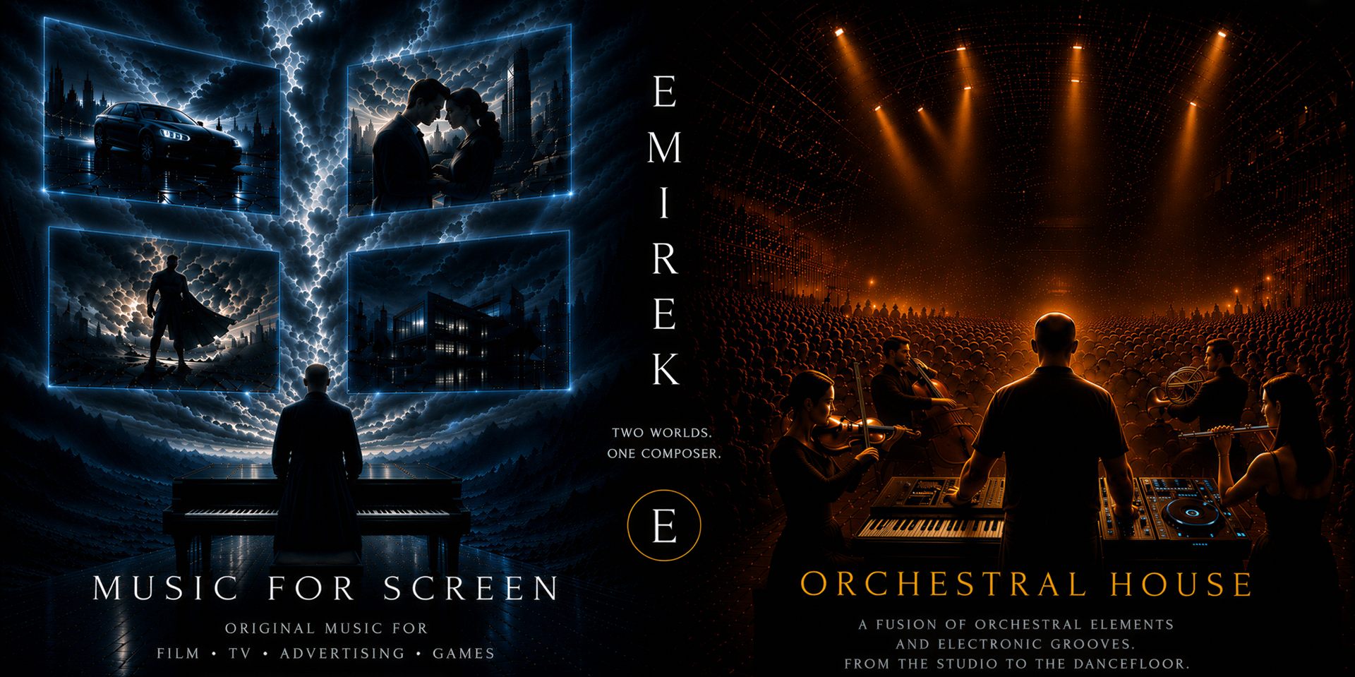 EMIREK - Music for Screen and Orchestral House